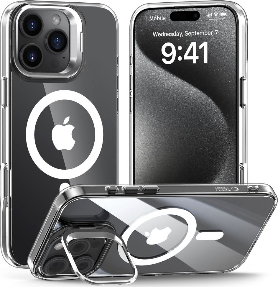 TECH-PROTECT MAGSTAND MAGSAFE IPHONE 16 PRO MAX CLEAR