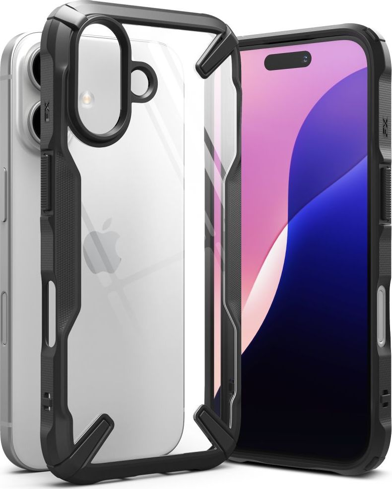RINGKE FUSION X IPHONE 16 BLACK