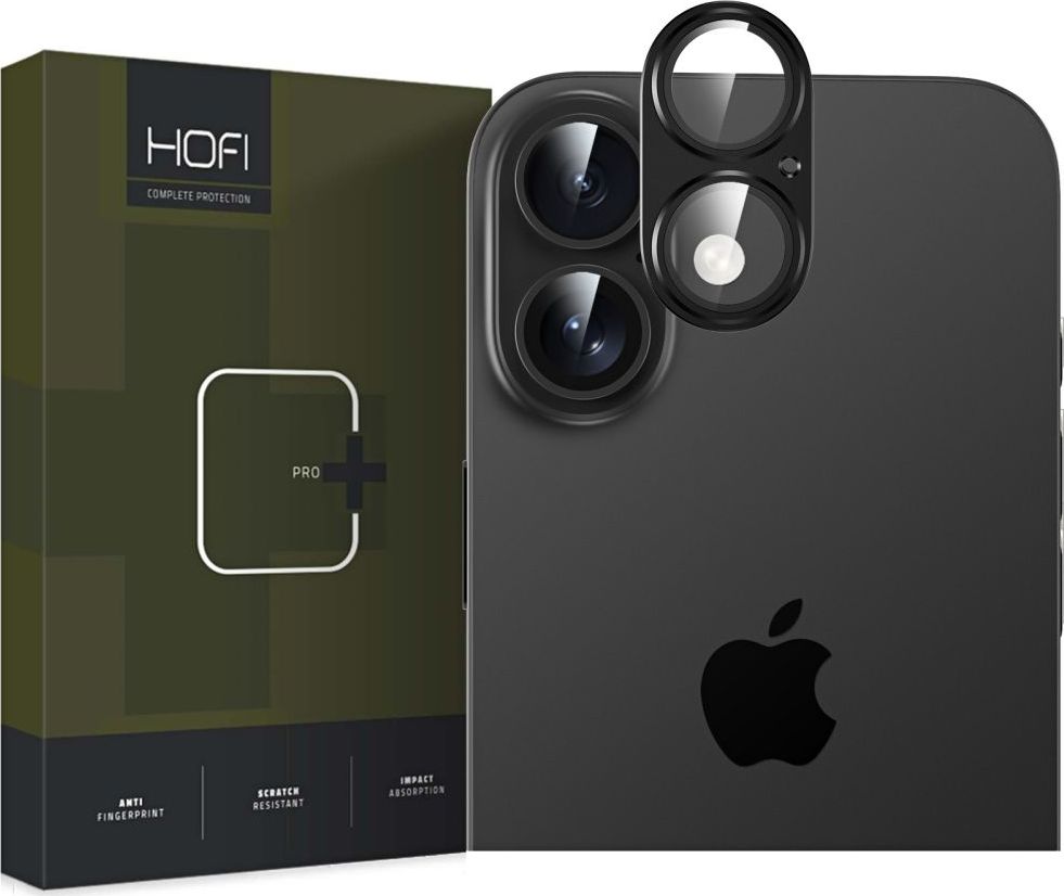 Ochrana čočky fotoaparátu HOFI FULLCAM PRO+ IPHONE 16 / 16 PLUS BLACK