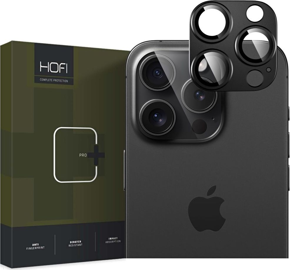 Ochrana čočky fotoaparátu HOFI FULLCAM PRO+ IPHONE 16 PRO / 16 PRO MAX BLACK