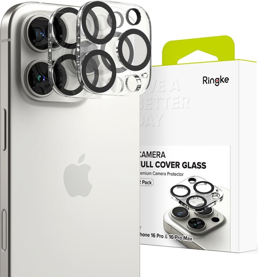 Ochranné sklo čočky fotoaparátu RINGKE CAMERA PROTECTOR 2-PACK IPHONE 16 PRO / 16 PRO MAX CLEAR