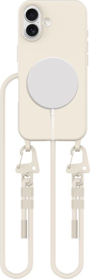 TECH-PROTECT MAGNECKLACE MAGSAFE IPHONE 16 COSMIC LATTE
