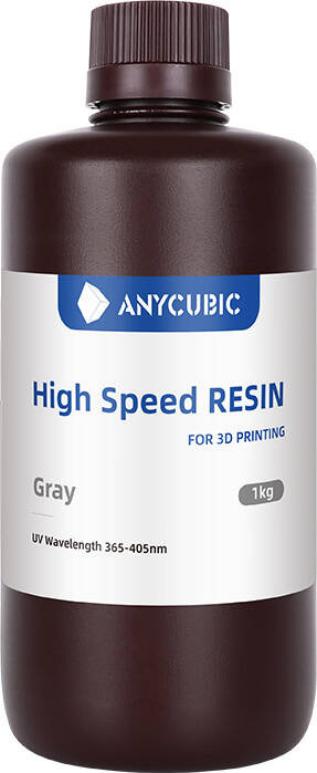 Rychleschnoucí resin High Speed Resin AnyCubic – 1 kg (šedá)