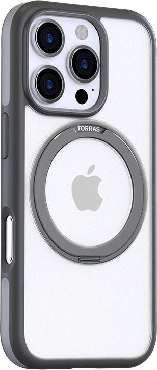 Pouzdro Torras Ostand R Fusion pro iPhone 16 Pro (šedé)