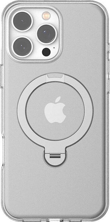 Pouzdro Torras Ostand Spin Series pro iPhone 16 Pro (transparentní)