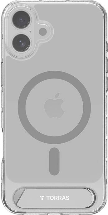 Pouzdro Torras Pstand Series pro iPhone 16 Plus (průhledné)