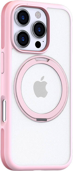 Pouzdro Torras Ostand R Fusion pro iPhone 16 Pro Max (růžové)