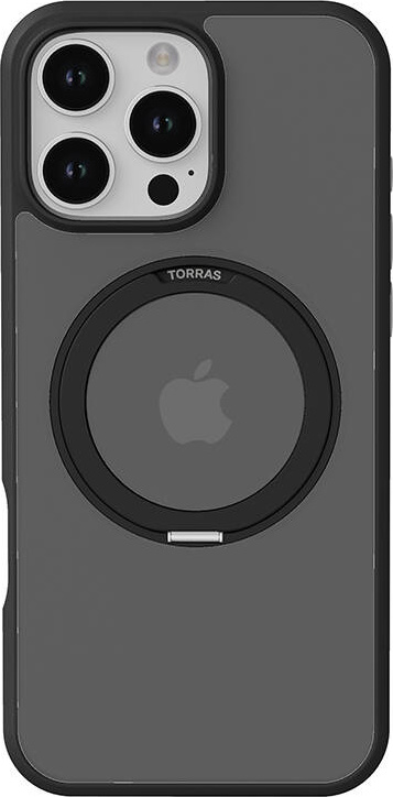 Pouzdro Torras Ostand Pro pro iPhone 16 Pro Max (černé)
