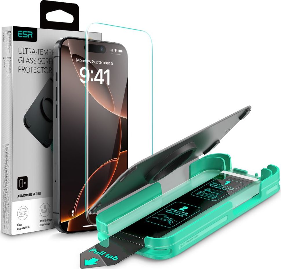 Tvrzené sklo ESR ARMORITE IPHONE 16 PRO MAX CLEAR