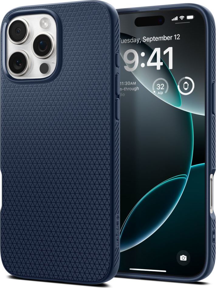 SPIGEN LIQUID AIR IPHONE 16 PRO MAX NAVY BLUE