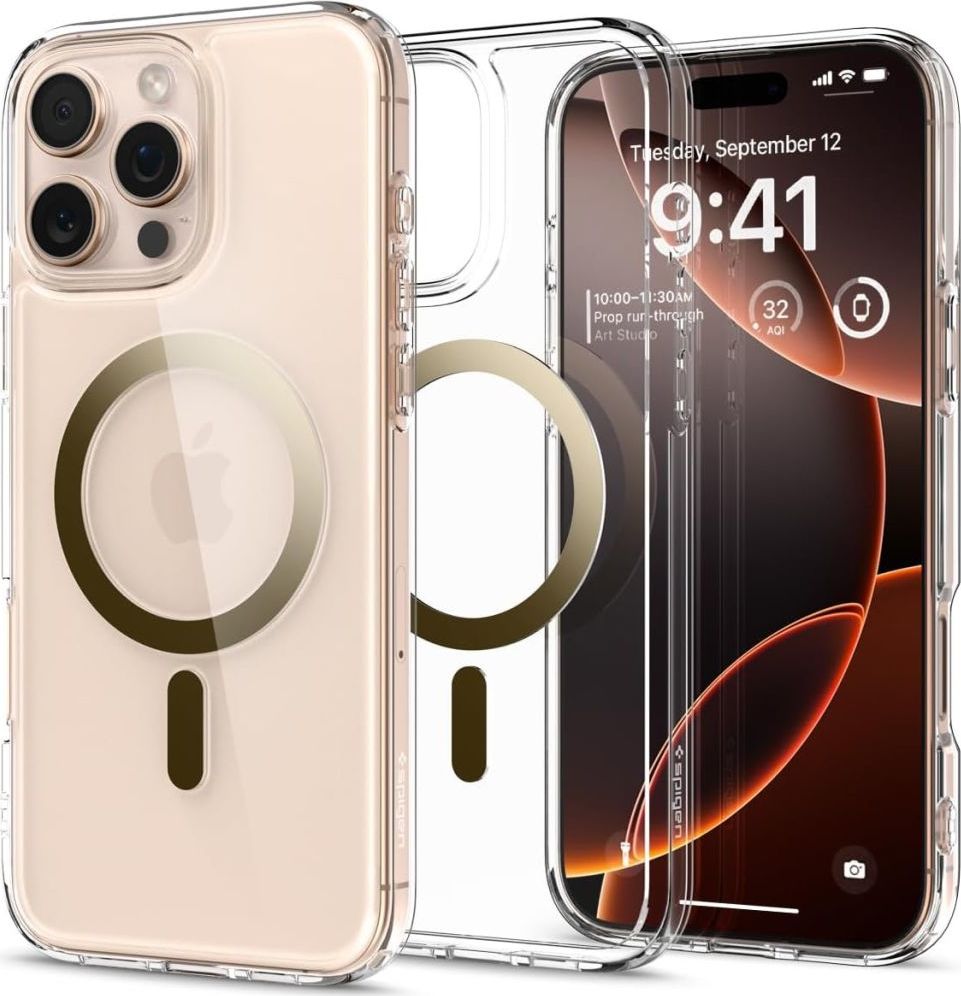SPIGEN ULTRA HYBRID MAG MAGSAFE IPHONE 16 PRO MAX GOLD