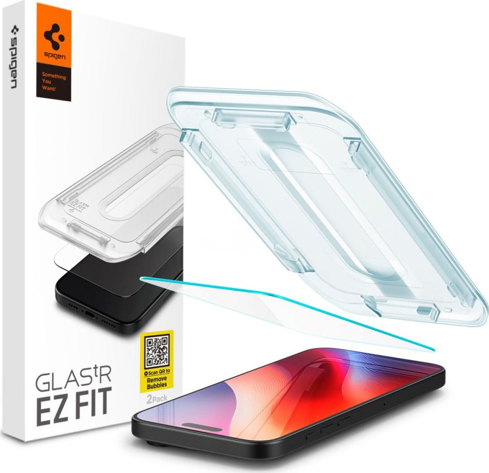 Tvrzené sklo SPIGEN GLAS.TR ”EZ FIT” IPHONE 16 PRO CLEAR