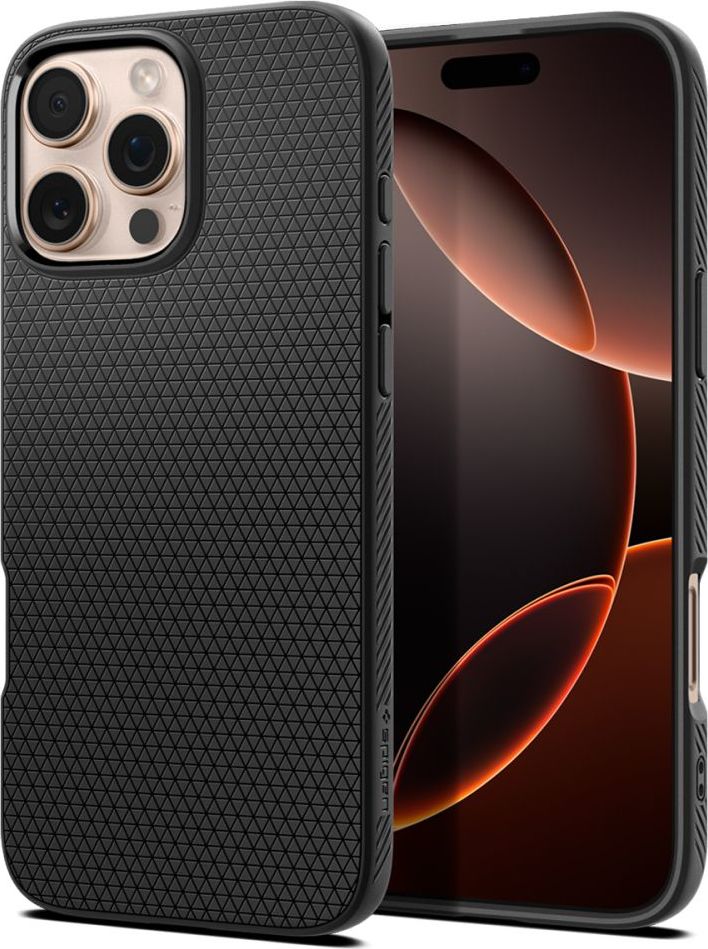 SPIGEN LIQUID AIR IPHONE 16 PRO MATTE BLACK