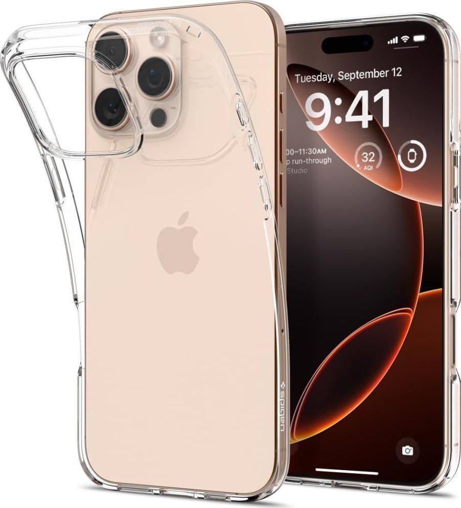 SPIGEN LIQUID CRYSTAL IPHONE 16 PRO CRYSTAL CLEAR