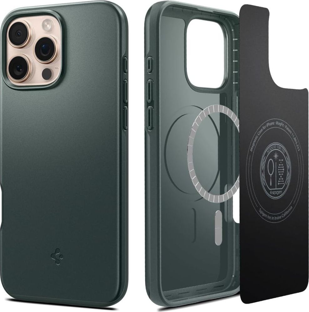 SPIGEN THIN FIT MAG MAGSAFE IPHONE 16 PRO ABYSS GREEN