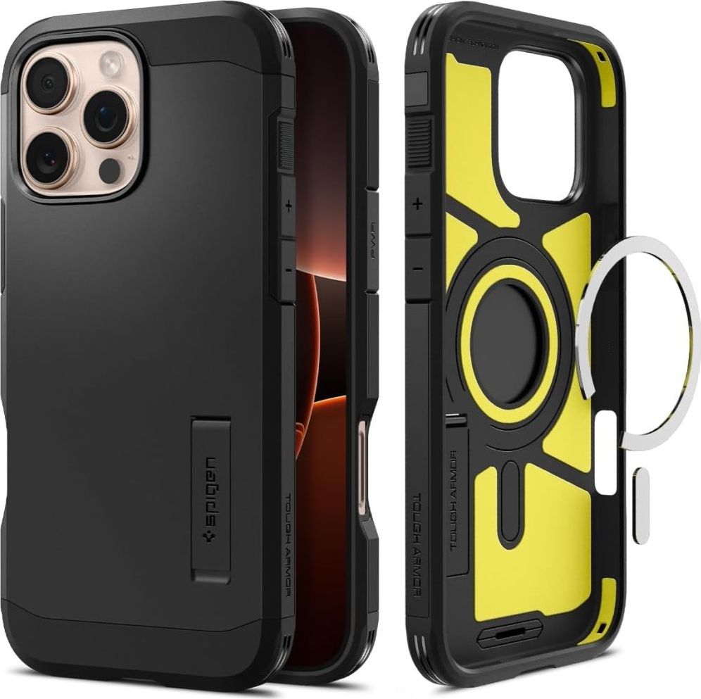 SPIGEN TOUGH ARMOR MAG MAGSAFE IPHONE 16 PRO BLACK