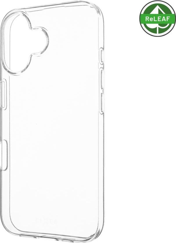 TPU gelový kryt FIXED ReStory AntiUV pro Apple iPhone 16, čirý