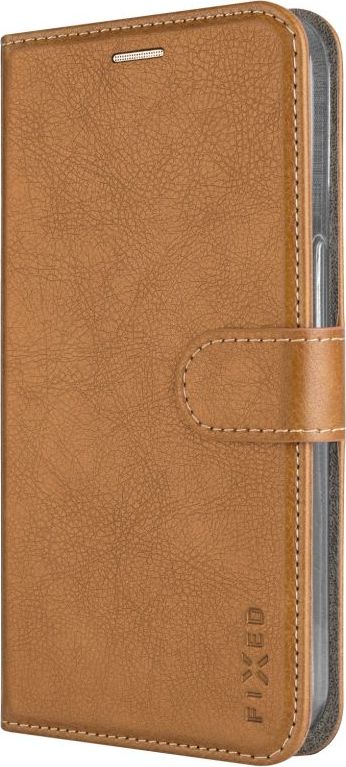Pouzdro typu kniha FIXED Opus pro Apple iPhone 16 Plus, hnědé