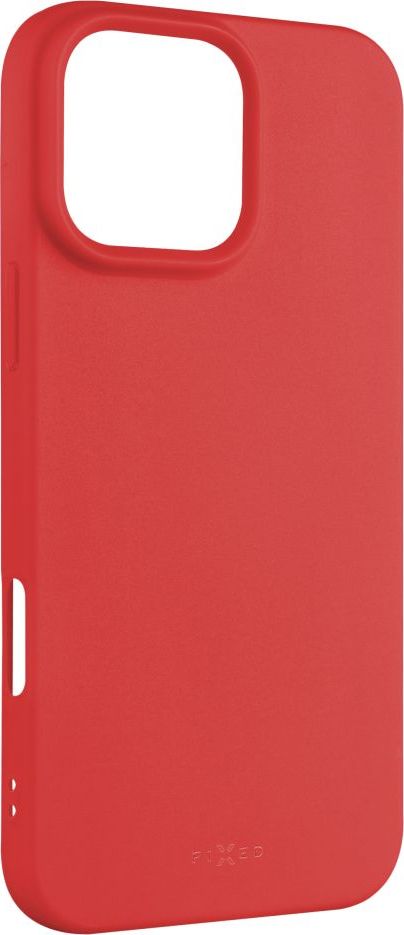 Zadní pogumovaný kryt FIXED Story pro Apple iPhone 16 Pro Max, červený