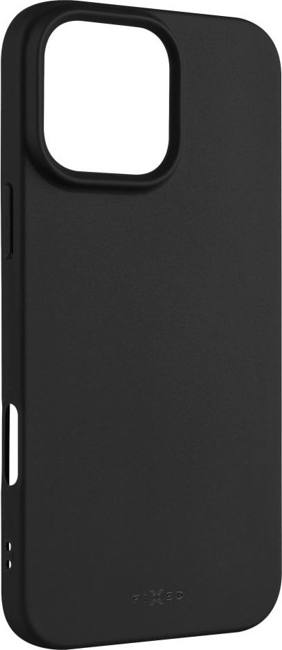 Zadní pogumovaný kryt FIXED Story pro Apple iPhone 16 Pro Max, černý