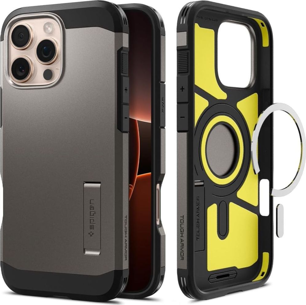 SPIGEN TOUGH ARMOR MAG MAGSAFE IPHONE 16 PRO MAX GUNMETAL