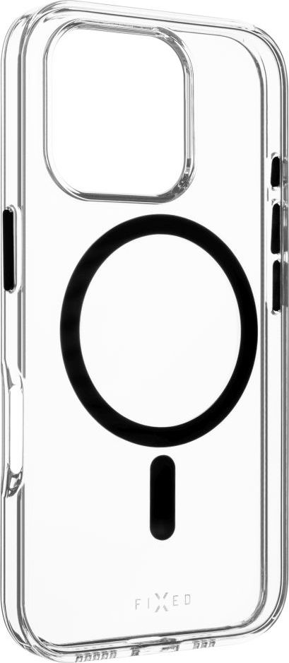 Zadní kryt FIXED MagPurity s podporou Magsafe pro Apple iPhone 16 Pro, čirý