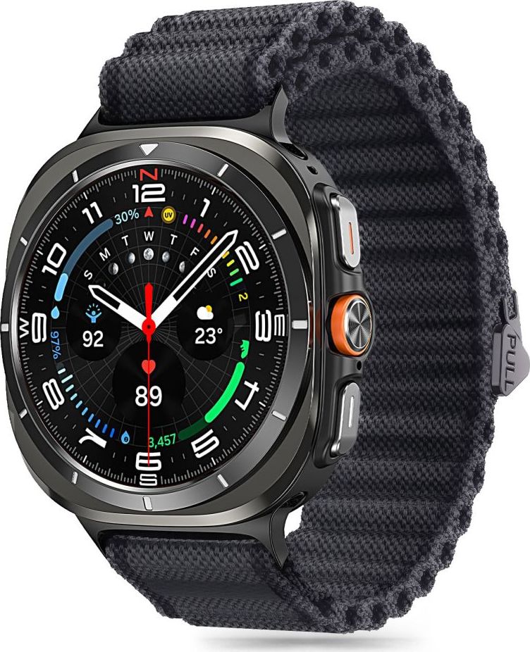 TECH-PROTECT WEAVE PRO SAMSUNG GALAXY WATCH ULTRA 2024 / 2025 (47 MM) BLACK