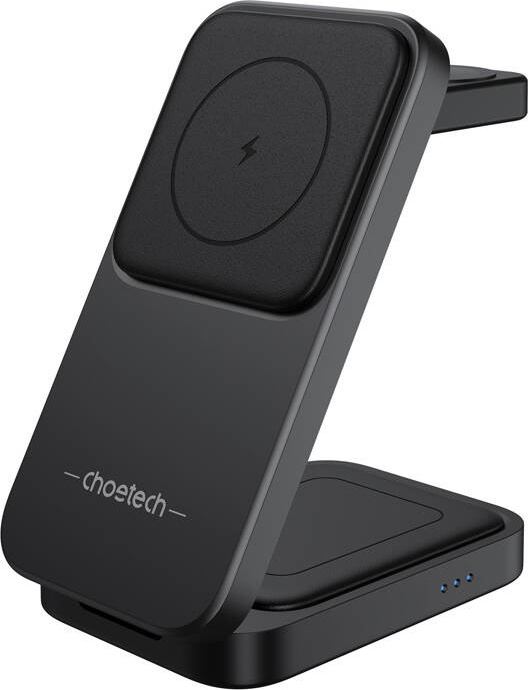 Magnetická MagSafe nabíječka 3 v 1 Choetech T611-F 15W pro iPhone řady 12/13/14/15/16, AirPods a Apple Watch