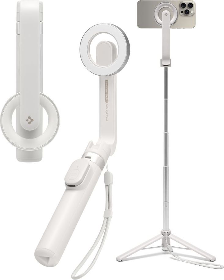 SPIGEN S571W MAGSAFE BLUETOOTH SELFIE STICK TRIPOD DUNE BEIGE