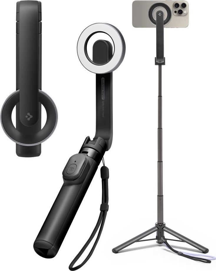 SPIGEN S571W MAGSAFE BLUETOOTH SELFIE STICK TRIPOD BLACK
