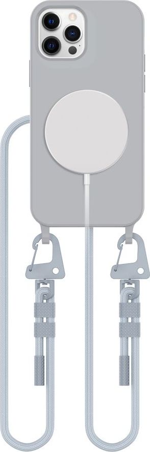 TECH-PROTECT MAGNECKLACE MAGSAFE IPHONE 12 / 12 PRO CRAYON GREY