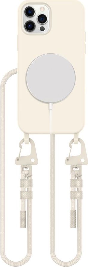 TECH-PROTECT MAGNECKLACE MAGSAFE IPHONE 12 / 12 PRO COSMIC LATTE