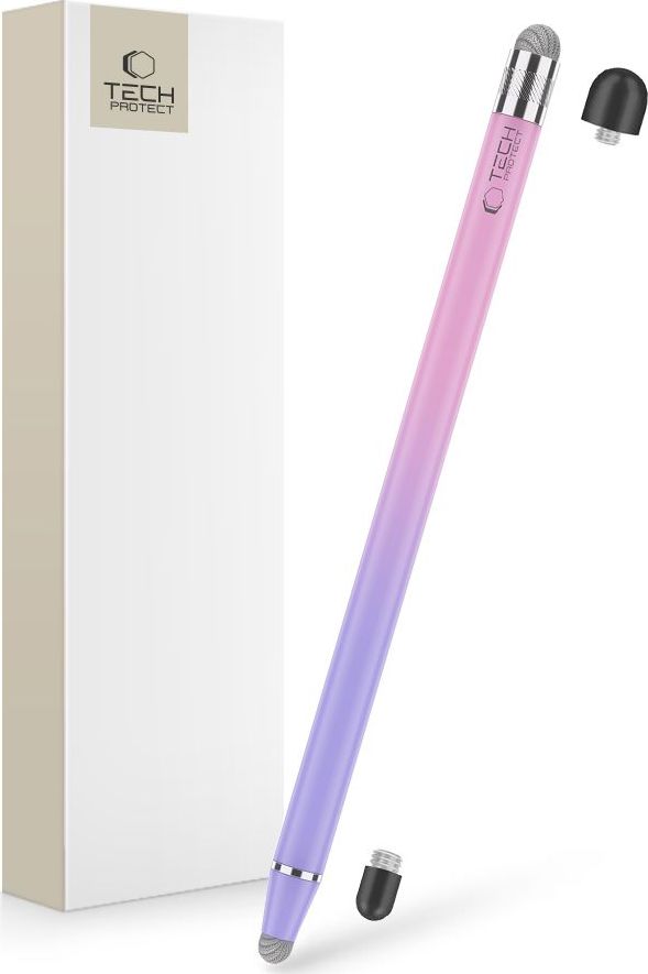 TECH-PROTECT USP100 4-TIP TOUCH STYLUS PEN VIOLET/PINK