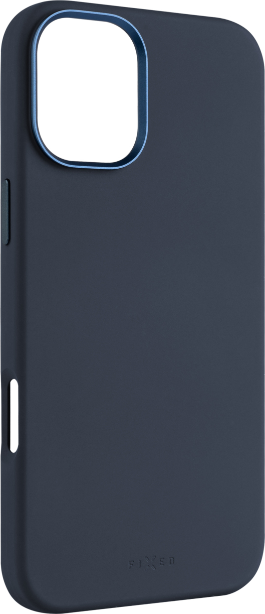Levně Zadní kryt FIXED MagFlow s podporou MagSafe pro Apple iPhone 16 Plus, modrý