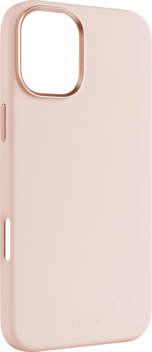 Zadní kryt FIXED MagFlow s podporou MagSafe pro Apple iPhone 16 Plus, růžový