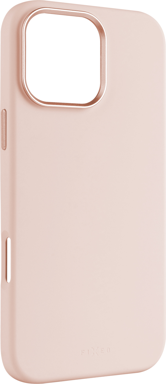 Levně Zadní kryt FIXED MagFlow s podporou MagSafe pro Apple iPhone 16 Pro Max, růžový