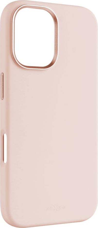 Zadní kryt FIXED MagFlow s podporou MagSafe pro Apple iPhone 16, růžový