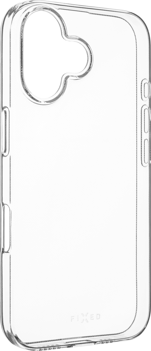 TPU gelový kryt FIXED Story AntiUV pro Apple iPhone 16, čirý