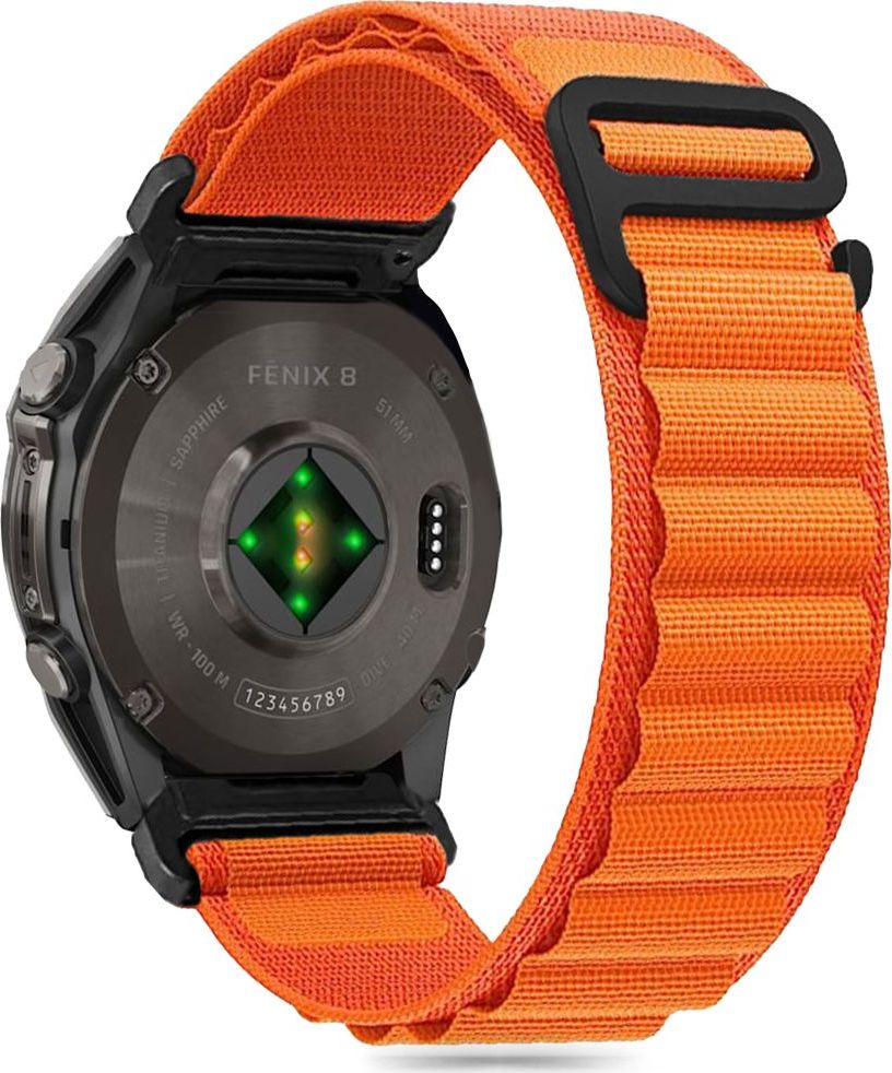 TECH-PROTECT NYLON PRO GARMIN FENIX 5X / 5X PLUS / 6X / 6X PRO / 7X / 8 (51 MM) ORANGE