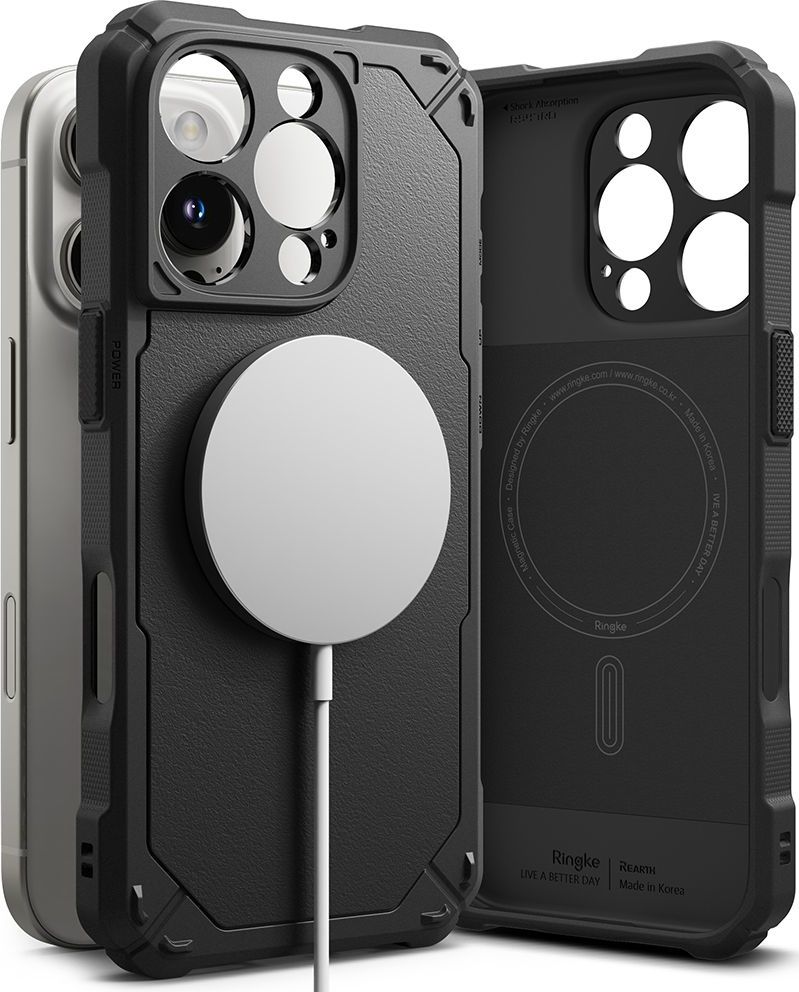 RINGKE RUGGED GEAR MAGNETIC MAGSAFE IPHONE 16 PRO BLACK