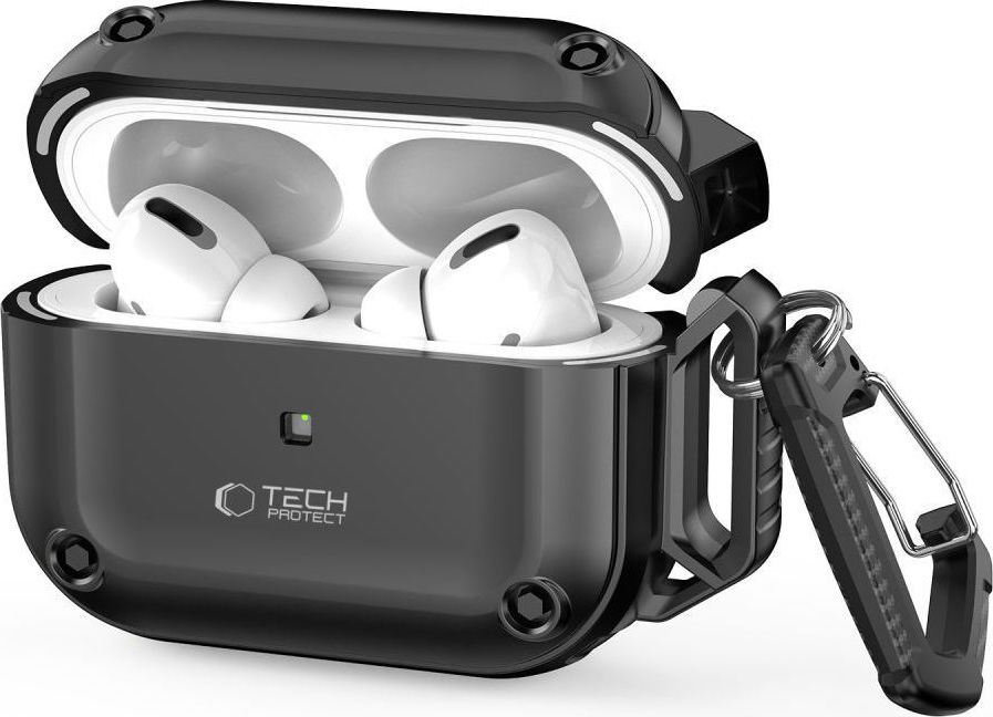 TECH-PROTECT ROUGH HOOK APPLE AIRPODS PRO 1 / 2 BLACK