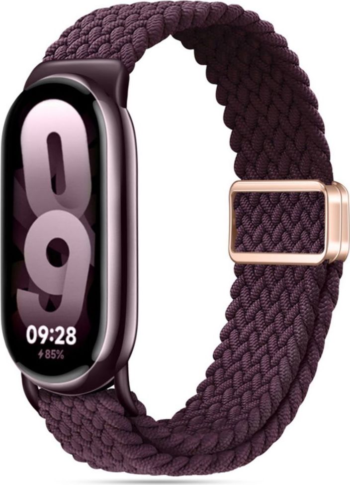 TECH-PROTECT NYLONMAG XIAOMI SMART BAND 8 / 9 / NFC DARK CHERRY