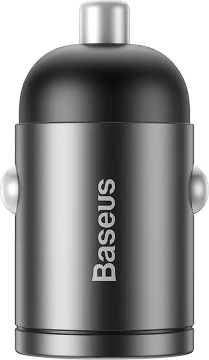 Baseus Tiny Star Mini Quick Charge Autonabíječka USB port 30W šedý