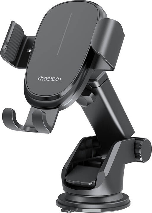 Gravitační držák do auta s nabíječkou Choetech T203-F, 15W (černý)