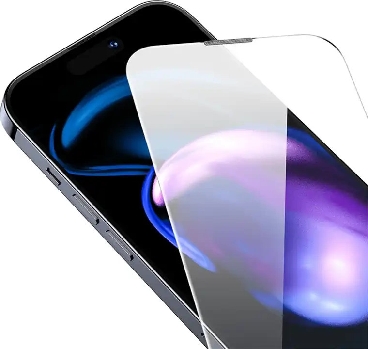 Tvrzené sklo Baseus Corning pro iPhone 14 Pro se zabudovaným prachovým filtrem