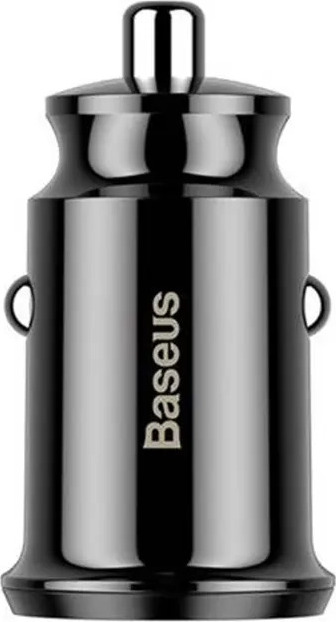 Baseus Grain Car Charger CCALL-ML01 mini charger 2x USB-A 3.1A - black