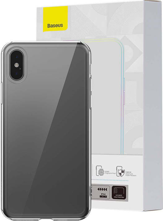 Průhledné pouzdro Baseus Simple pro iPhone X