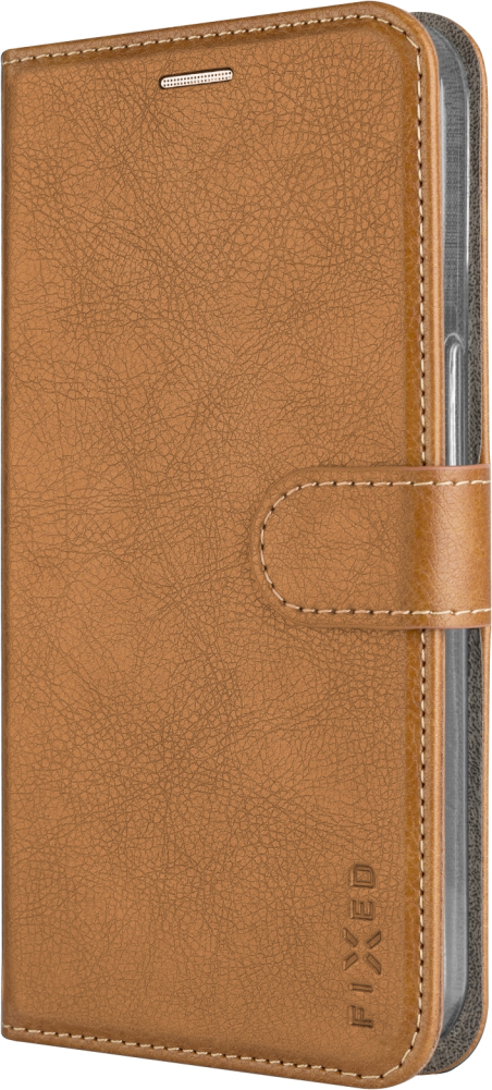 Pouzdro typu kniha FIXED Opus pro Samsung Galaxy A15/A15 5G, hnědé
