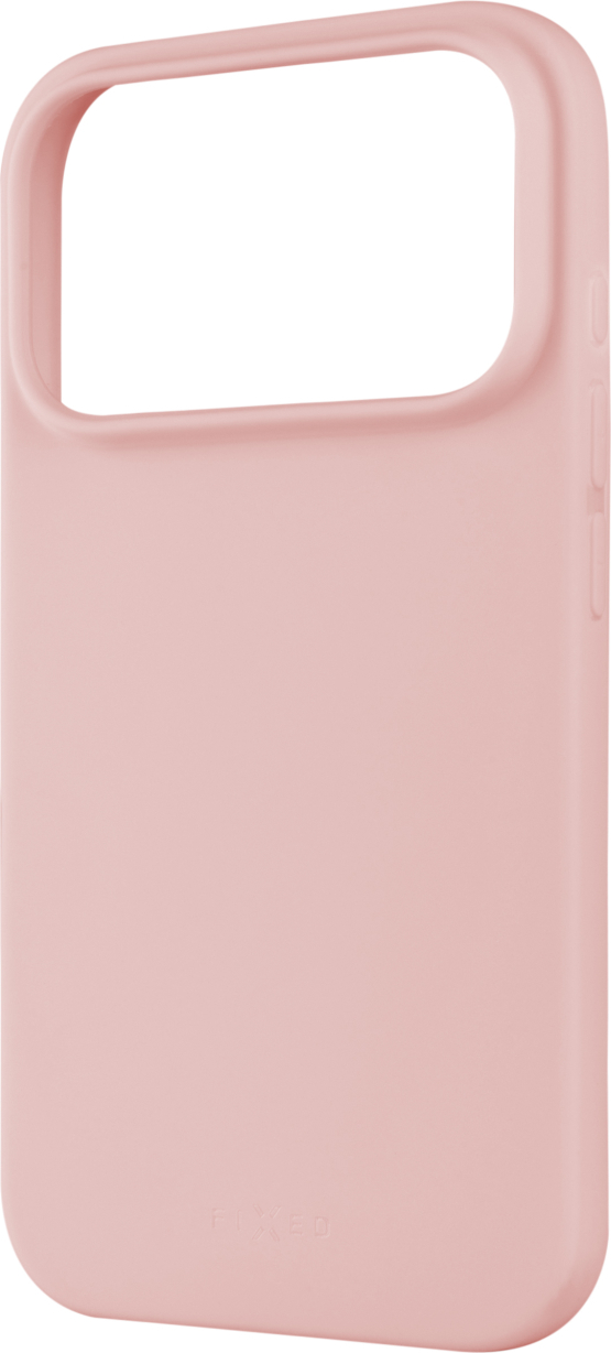 Zadní pogumovaný kryt FIXED Story pro Apple iPhone 16 Pro, růžový