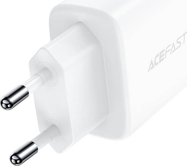Nástěnná nabíječka Acefast A25, USB + USB-C, PD 20W (bílá)